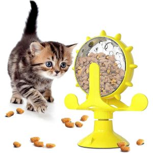 Jouets Pour Chats Automatiques Pour Chats D'intérieur Jouet Interactif Pour Chat,Nips Pour Chat Jouet Mangeoire Lente Pour Chat - Neuf
