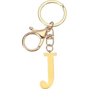 KAL-Porte-Clés Avec Lettre Initiale, Lettre De A À Z, Porte-Clés Mignon En Métal Pour Sacs À Main - Neuf