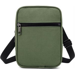 TRAHOO-Sac Bandouli&egrave;re Femme Homme Petit Sacoche Bandouliere Crossbody Bag Sac &agrave; Dos Sac Port&eacute; &eacute;paule Casual Shoulder Messenger Bag Backpack pour Voyage,Randonn&eacute;e et Sports D'ext&eacute;rieur(Vert Sac Bando - Neuf