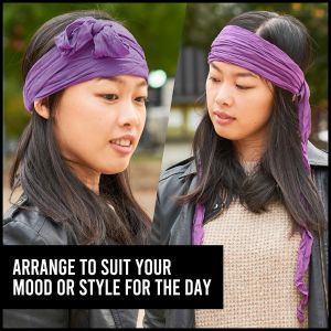 Tzf-Bandeau Cheveux Homme Foulard Renaissance - Costume Pirate Femme Boho Accessoires De Coiffure Elastique Turban Pré Attaché Déguisement Jack Sparrow - Neuf