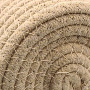 Subzonal-1 Pièces Panier Rangement En Corde De Coton,Paniers Pour Étagères Tissés,Panier De Rangement Salle De Bain,Paniers De Décoration,Pour Organiser Cosmétiques, Livres(Kaki) - Neuf