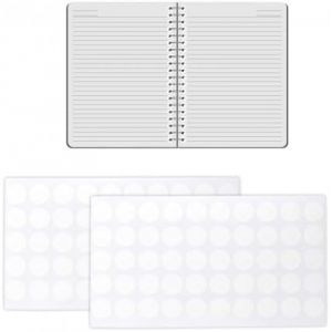 2000 Pi&egrave;ces Renforts De Trou En Papier &Agrave; Feuilles Mobiles, Oeillets &Eacute;tiquettes Renforts Autocollants, ?Illets Renforts Autocollants Adh&eacute;sifs (Ext&eacute;rieur 13 Mm, Int&eacute;rieur 6.5 Mm) - Neuf