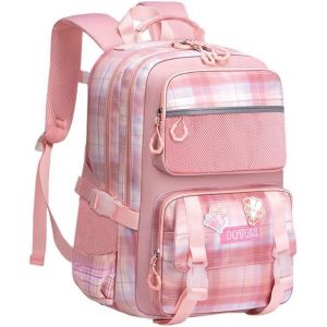 Sac à Dos Lapin Enfant,Sac D'école Cartable Maternelle,Sacs Scolaires Fille Primaire de Grande Capacité Imperméable Durable[T307] - Neuf