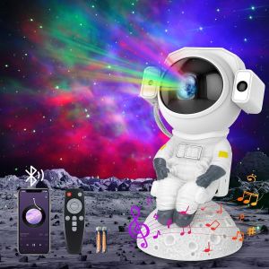 Trahoo-Projecteur Ciel &Eacute;toil&eacute; Astronaute Avec Bluetooth, Minuterie Et T&eacute;l&eacute;commande, Projecteur De Ciel &Eacute;toil&eacute; Astronaute Pour Enfants, D&eacute;coration D'int&eacute;rieur, Cadeaux Pour No&euml;l/Anniversaire - Neuf