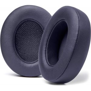 Coussinets pour Beats Studio 2 & 3 (B0501, B0500) avec et sans Fil par Wicked Cushions - Ne Convient Pas &iquest;&iquest; Beats Solo - Cuir PU Souple, Mousse am&iquest;&iquest;lior&iquest;&iquest;e et adh&iquest;&iquest;sif Plus r&iquest;&iquest;sistant - Titanium - Neuf