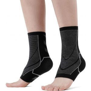 Chevillère De Sport, 1 Paire, Pour Le Soutien Du Tendon D'achille Et De La Fasciite Plantaire, Soulagement De La Douleur, Idéale Pour Les Entorses De La Cheville (L) - Neuf