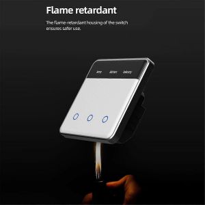 Tuya Zigbee DIY Nom Interrupteur 1 Gang Interrupteur Intelligent Tactile Lumi&egrave;re UE - Neuf