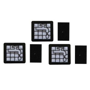 &Eacute;l&eacute;ment filtrant HEPA de remplacement pour les filtres d'aspirateur XV1220/01 de la s&eacute;rie 2000 &Eacute;l&eacute;ments filtrants Fil - Neuf