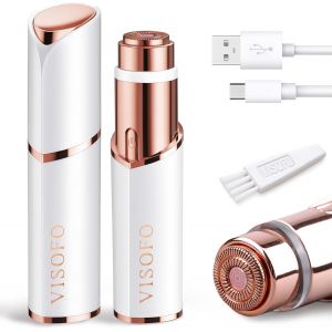 Oayew-&Eacute;pilateur Visage Femme | Appareil De Rasage Moustache L&egrave;vre Sup&eacute;rieure Rasoir &Eacute;lectrique Menton Duvet Trimmer Dermaplane Femme Pince &Agrave; &Eacute;piler &Eacute;pilateur Lady Fille Gen3 Par - Neuf