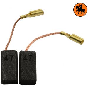 Balais De Charbon BOSCH GWS 850 C ponceuse - 5x8x15,5mm - avec arr&ecirc;t auto - Neuf