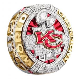 Bague En Alliage Pour Homme Des Chiefs De Kansas City - Neuf