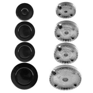 Brûleur Universel Couronne Flamme Chapeau Four Cuisinière Plaque De Cuisson Gaz Pour ,Brûleur Flamme Capuchon Couronne S'adapte À Tous Entre S Gx20241205155 - Neuf