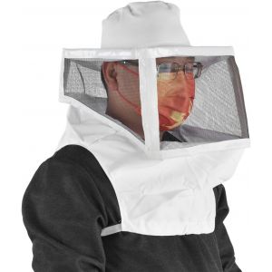 L'apiculture Chapeau D'apiculteur De Protection De Chapeau De Maille Respirante Contraction Design Blanc Bord Apiculteur Chapeau De Cow-Boy Pour L'apiculture De Chasse, De Randonnée - Neuf