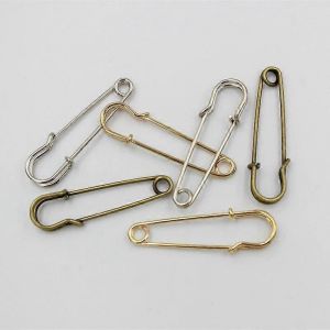 20pcs 38 50 100mm Épingles À Nourrice Broches Bricolage Outils De Couture Aiguilles En Métal Grande Épingle À Nourrice Petite Broche Vêtements Accessoires - Neuf