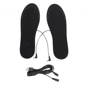 1 Paire De Semelles Chauffantes Électriques Semelles Thermiques Chauffantes Usb Lavables Pieds Entiers Sur Mesure Semelles Chauffantes Chaudes 41 À 46 Taille - Neuf