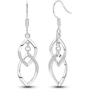 Women's Earrings Silver Drop Earrings For Women Drop Earrings 925 Earrings - Neuf