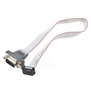 Nouveau DB9 RS232 vers 10 broches Adaptateur de connecteur de c&acirc;ble plat - Neuf