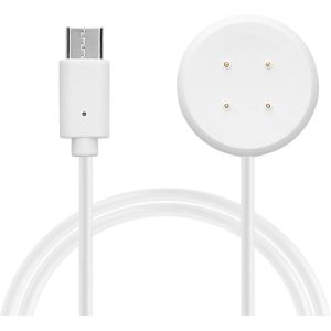 Letnerny-Câble Usb Compatible Avec Google Pixel Watch 3/2 / Fitbit Versa 4 3 2 / Ace Lte - Câble Rechange Type C Pour Chargement Smart Watch - Chargeur Fitness Tracker Montre Connectée - Blanc - Neuf