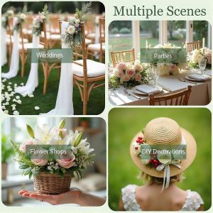 12pcs Mousse Florale,Vert Rond Mini Fleur Mousse Porte Arrangements Floraux Fournitures Fleuriste Forme Bloc - Neuf