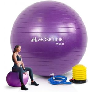 Fitness,Ballon De Pilates,58 Cm,Gonfleur,Antid&eacute;rapant,Anti Perforation,Lavable,Pour Le Sport,Femmes Enceintes,Py-01,Entra&icirc;nement - Neuf