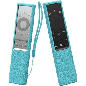 Sikai Protective Case For Samsung Q7F/Q8/Q9 Bn59-01311G/Bn59-01311B/ Bn59-01265A/Bn59-01358B Tm1990C Silicone Case For Samsung Tv Remote Control Anti-Scratch Shockproof Case (Neon Blue) - Neuf