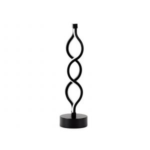 Lampe De Table Led Spirale &Agrave; Intensit&eacute; Variable (3 Niveaux) Avec Alimentation Usb - Neuf