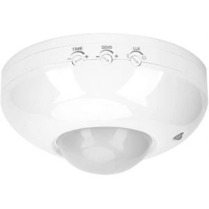Capteur de mouvement infrarouge,détecteur infrarouge de plafond de mouvement de mouvement du corps humain réglable 110V-240V - Neuf