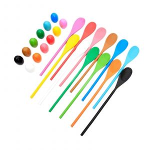 Jeu de course de cuill&egrave;res &agrave; ?ufs, jouets de jardin pour la famille et les vacances en plein air - Neuf
