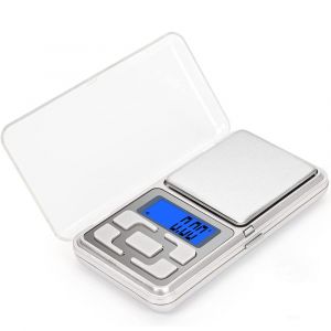 Balance De Précision 500g/0.01 G Balance De Cuisine Avec Écran Lcd Rétro-Éclairé, Numérique À L'échelle De La Fonction Tare, Portable Mini Échelle Pour La Cuisine/Café/Voyage/Médicaments - Argent - Neuf