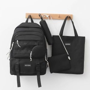 Enfants enfant sac &agrave; dos enfant sac d'&eacute;cole quatre pi&egrave;ces ensemble sac de scolarit&eacute; coll&egrave;ge &eacute;tudiant campus no322 - Neuf