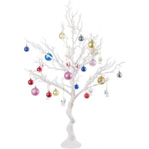 Artificiel Arbre Halloween Noir: 58cm Decoration Noel Table Exterieur Mariage Noël Deco Décoration Sapin Maison Artificielle Cadeau Centre Décorations Interieur Arbres Faux - Neuf