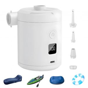 Pompe A Air Portable Rechargeable Par Usb Pour Matelas Pneumatique, Ideale Pour La Natation Et Le Camping - Neuf