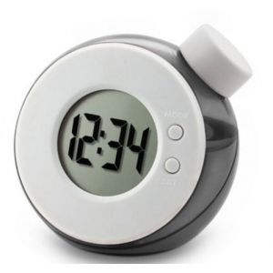 R&eacute;veil silencieux &agrave; &eacute;nergie hydraulique, sans tic-tac, de chevet - Neuf