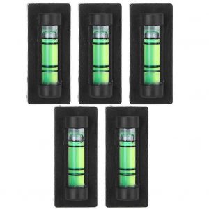 5PCS Mini Support En Plastique Niveau Noir EcoFriendly Réglage De La Caméra Trépied Horizontal - Neuf