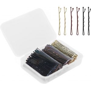Kal-Épingles À Cheveux [Couleurs], Filles 150 Pièces Épingle À Cheveux, Pour Chignons Avec Boîte Pour Femmes Et Filles - Neuf