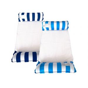 Lot de 2 hamacs gonflables flottants pour piscine et plage - Neuf
