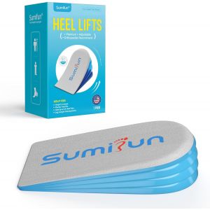 Kalanka-Inserts De Levage De Talon R&eacute;glables Pour Chaussures - 4 Couches De Gel Pour Femmes - Jambes In&eacute;gales - Douleurs - Longueur Des Jambes - Neuf