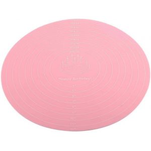 AYUHR-Tapis De Cuisson, Tapis De Cuisson Rond En Silicone, Tapis En Silicone Pour la Cuisson, Tapis à Pâtisserie En Silicone, Tapis De Cuisson Pour étaler la Pâte, Tapis à Pizza, Tapis à Pizza En Sil - Neuf