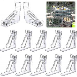 Pinces &Agrave; Nappe 20 Pi&egrave;ces Pinces &Agrave; Nappe En Plastique Pinces &Agrave; Nappe Pour Tables Int&eacute;rieures Et Ext&eacute;rieures - Quan - Neuf