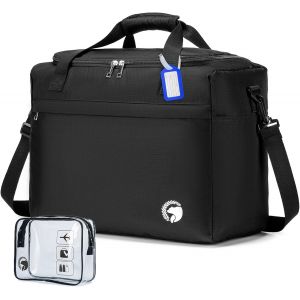 TIANYI-Sac 40 30 20 Transavia Wizzair Imperméable Sac de Voyage 25L Nylon Sacs Cabine Avion Bagage à Main 40 x 30 x 20 cm Sacs de Sport pour Weekend Organisateur Homme Femme avec Trousse de Maquillag - Neuf