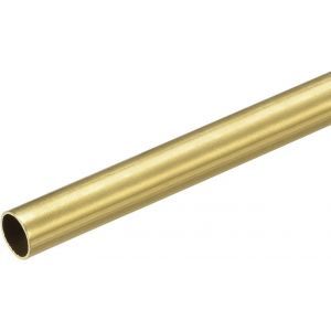 Tube Laiton Rond 10mm OD 1mm Paroi Épaisseur 200mm Longueur Tuyau - Neuf