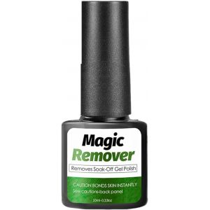 Sjzg-1 Pi&egrave;ces Gel Nail Polish Remover, Rapide 3 &Agrave; 5 Minutes Vernis Ongles Enl&egrave;ve Facilement Gel Outil, Avec Lime Ongles Et Pince Cuticule (Vert Fonc&eacute;) - Neuf
