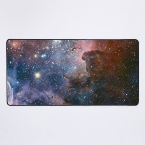Grand Tapis de Souris Gaming pour Bureau Nébuleuse de la Carène NGC 3372, la Grande Nébuleuse rose, violette et bleue avec des étoiles brillantes, photo du télescope spa 75x40cm Antidérapante C - Neuf