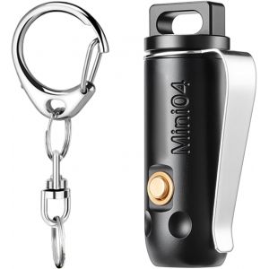 Lampe De Poche Lumineuse, Lampe Torche De Randonnée Avec Clip Pour Chapeau, 3,5 X 1,2 Cm, Design Compact, Robuste, Petite Lampe De Poche Étanche Pour La Course, Le Cyclisme, Le Camping, Les Activités - Neuf