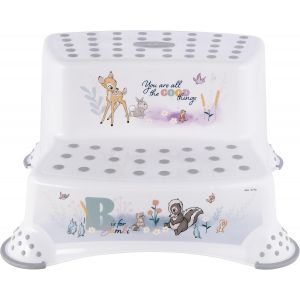 Chenquansarl-Bambi Marchepied &Agrave; 2 Marches, De 3 &Agrave; 14 Ans, Antid&eacute;rapant, Igor, Nordic White (Blanc) - Neuf