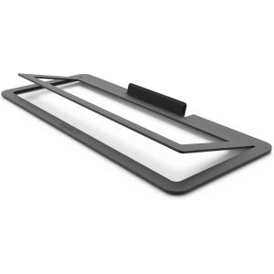 VornixorSarlshop-S10 Barre de son coud&eacute;e &agrave; profil bas et support d'enceinte &agrave; canal central pour home cin&eacute;ma | Noir - Neuf