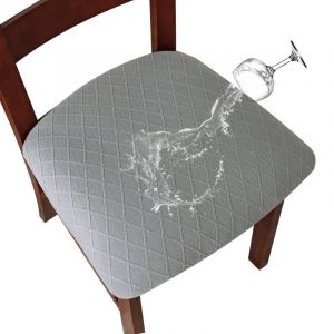 Impermeable A L'eau Housses De Siege Pour Les Chaises De Salle A Manger 2 Pieces De Chaise De Salle A Manger Couvre - Neuf