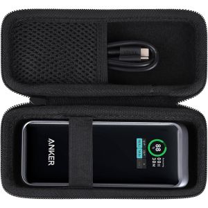 pour Anker Prime Power Bank 27.650mAh Powerbank (250W) &eacute;tui de Transport Rigide, &eacute;tui Uniquement,Golden - Neuf