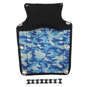 Coussin Dorsal De Plongee Sous-Marine Coussin Dorsal De Plongee Sous-Marine Coussin Dorsal De Plongee Tech Diving Bcd Pour Oms Pour Hollis Camouflage Bleu - Neuf