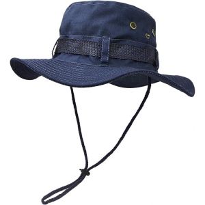 Chapeau De Soleil À Large Bord Extérieur, Couche Double Style D¿Armée De Combat Classique Jungle Chapeau De Soleil Pour Pêche, Chasse, Camping - Neuf